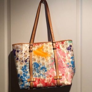 Dooney and Burke color splash bag